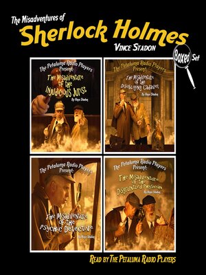 cover image of The Misadventures of Sherlock Holmes, Boxed Set